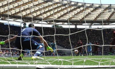 de rossi gol roma lazio derby aprile 2017