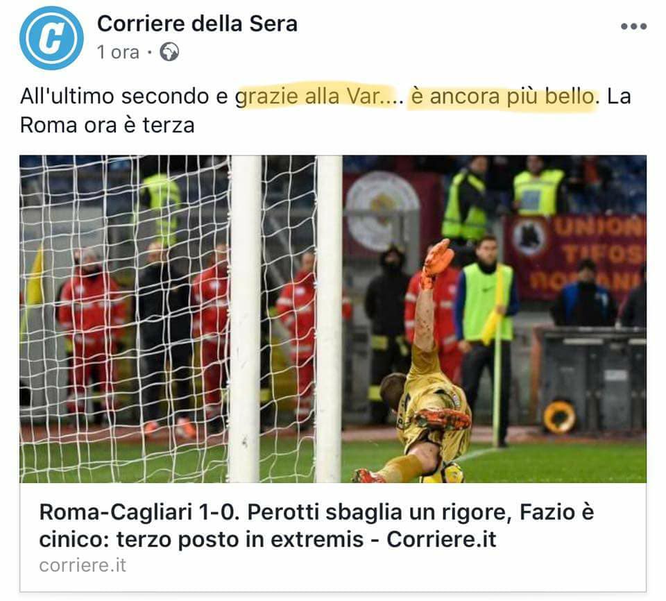 roma-cagliari lazio corriere della sera sky