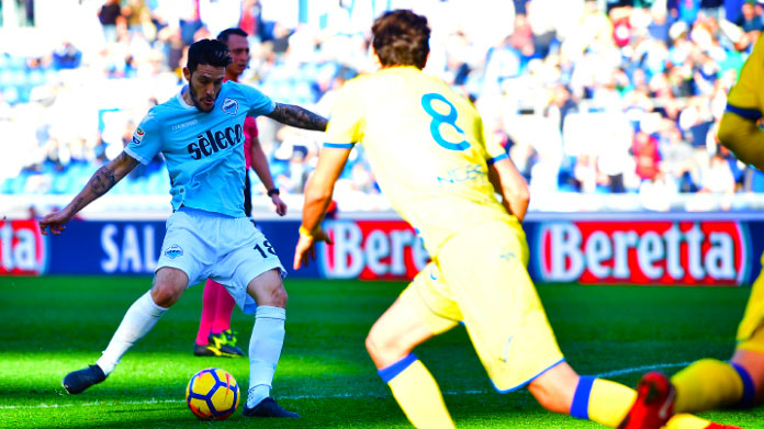 luis alberto lazio chievo gennaio 2018