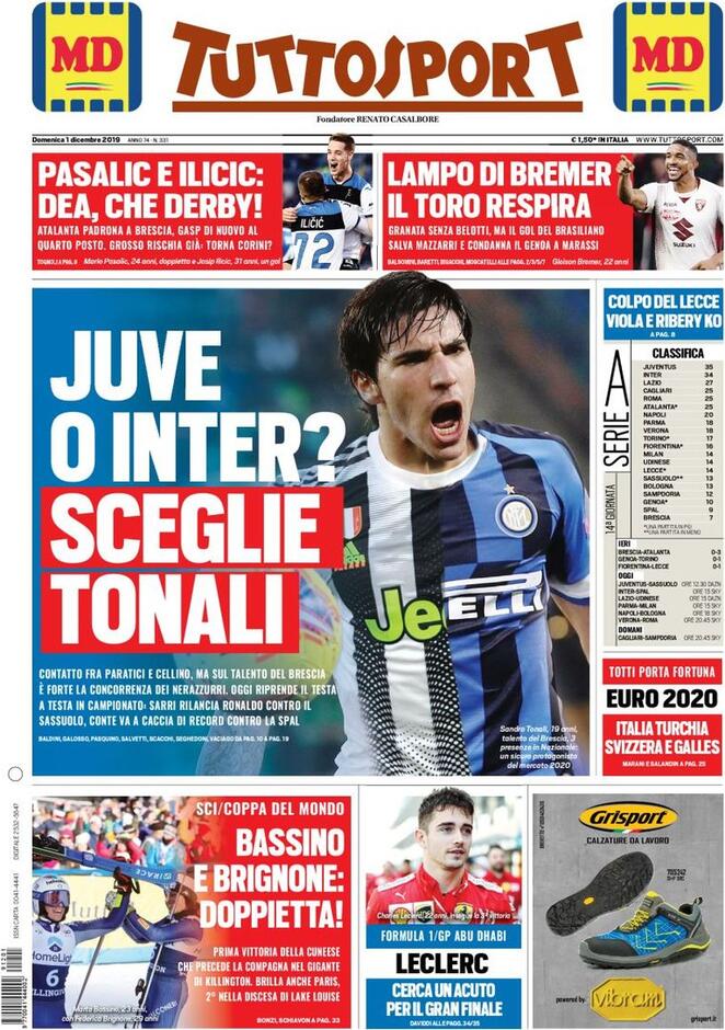 tuttosport 2019 12 01 5de32d7f7d134