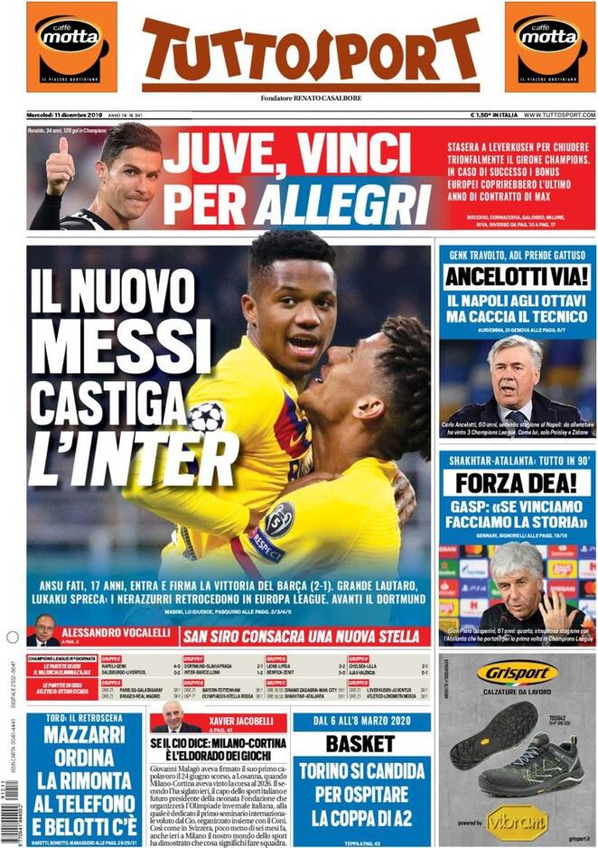 tuttosport 2019 12 11 5df05c7094ce7