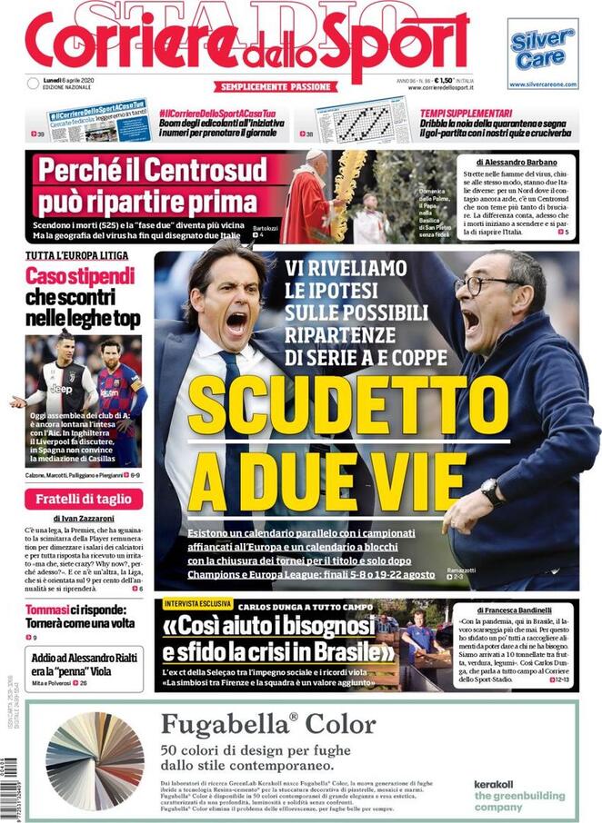 corriere dello sport 2020 04 06 5e8a55242e860