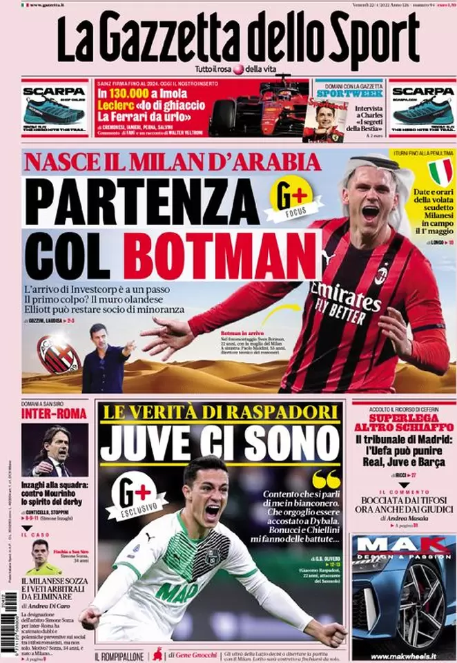 gds 22 aprile