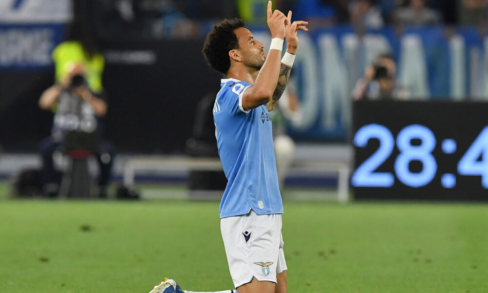 Lazio Il Club Celebra Il Primo Super Gol Di Felipe Anderson Video