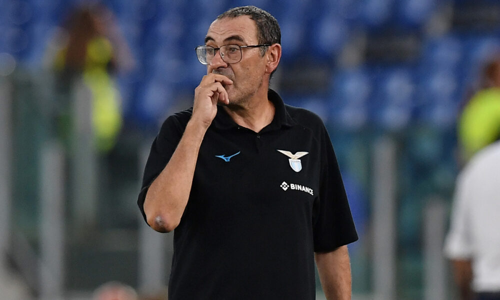 Sarri-Lazio al bivio: il tecnico non può fallire oggi. ultime news sul suo futuro