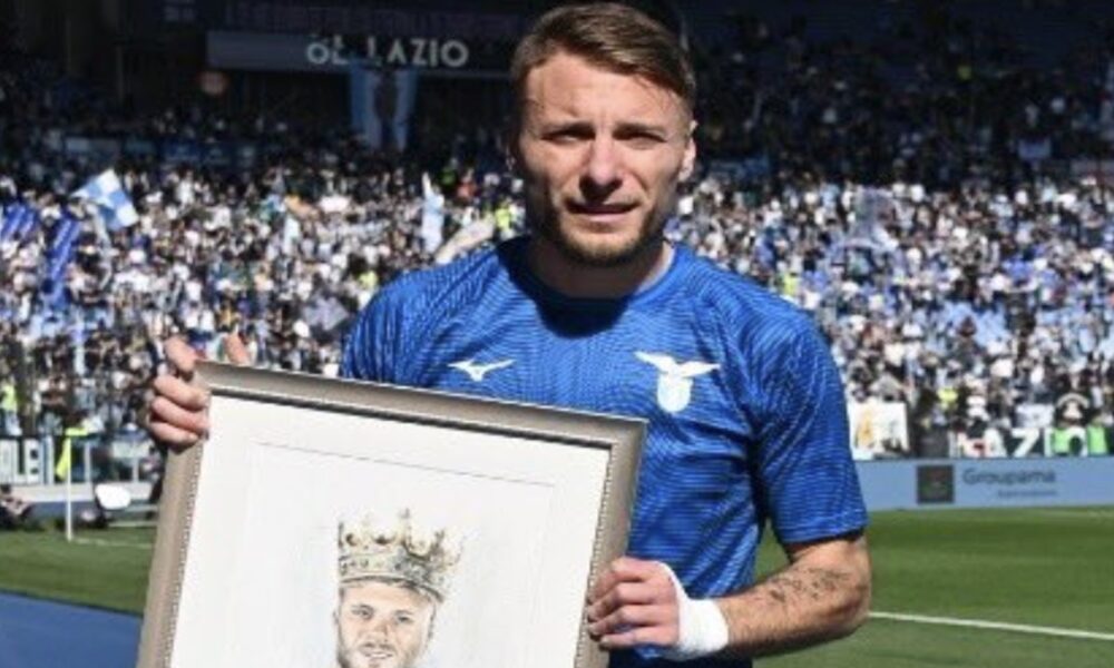 Immobile riceve premio per 200 gol prima di Lazio-Bologna: Riconoscimento – FOTO