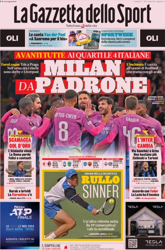 la gazzetta dello sport 040808827