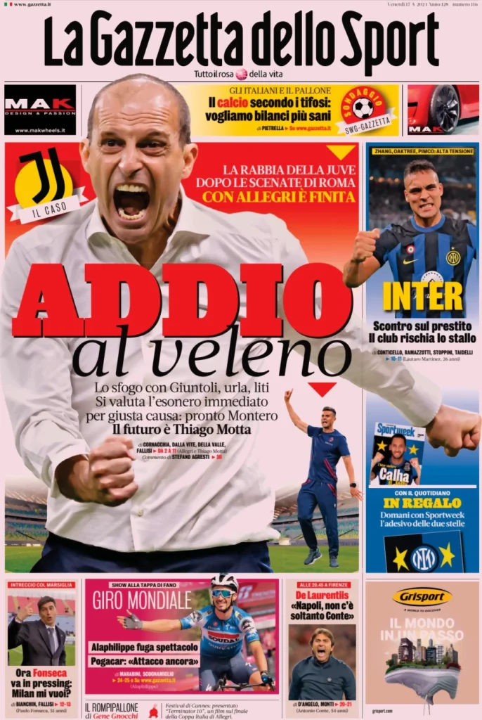 la gazzetta dello sport 050805019