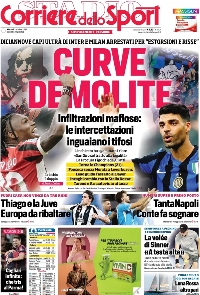 corriere dello sport 021218800