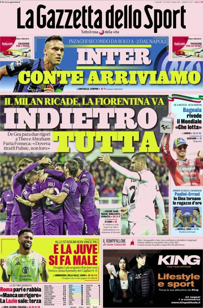 la gazzetta dello sport 063902575