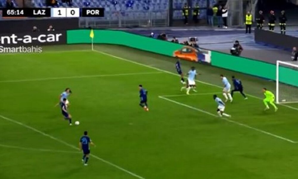 Lazio-Porto 1-1, Eustaquio gela l’Olimpico e rimette il match in parità