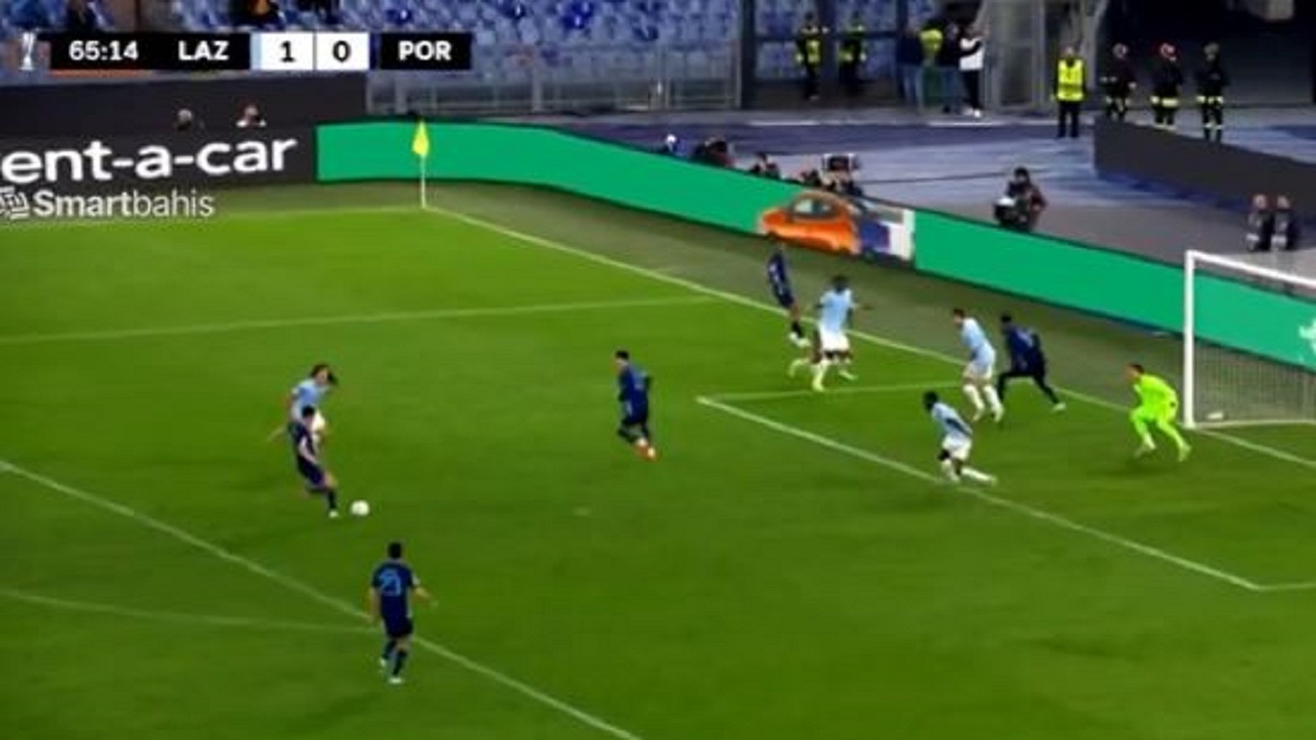 Gol Lazio porto