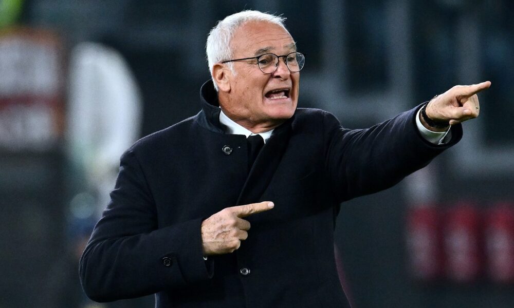 Ranieri afferma: «Non si può parlarne adesso di top manager se la situazione è questa per il nuovo tecnico della Roma»