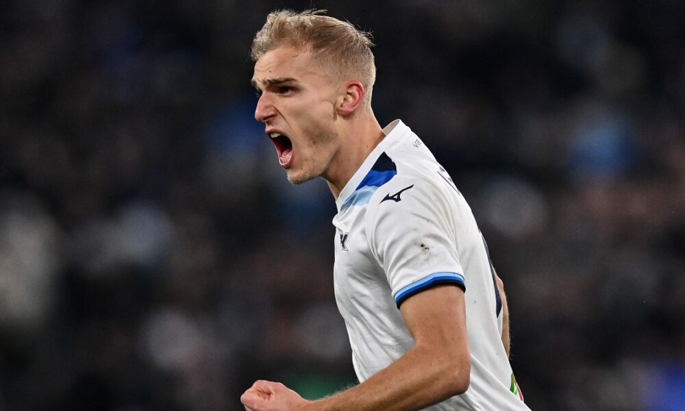 Lazio Napoli, Dazn celebra la prodezza di Isaksen nel post social