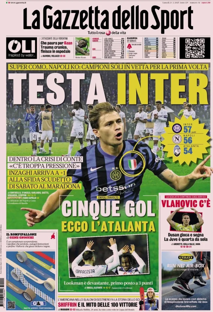 la gazzetta dello sport 031513829