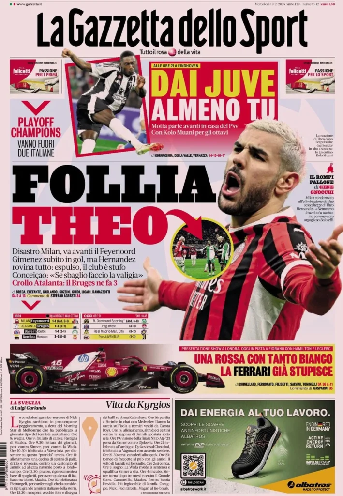 la gazzetta dello sport 035650289