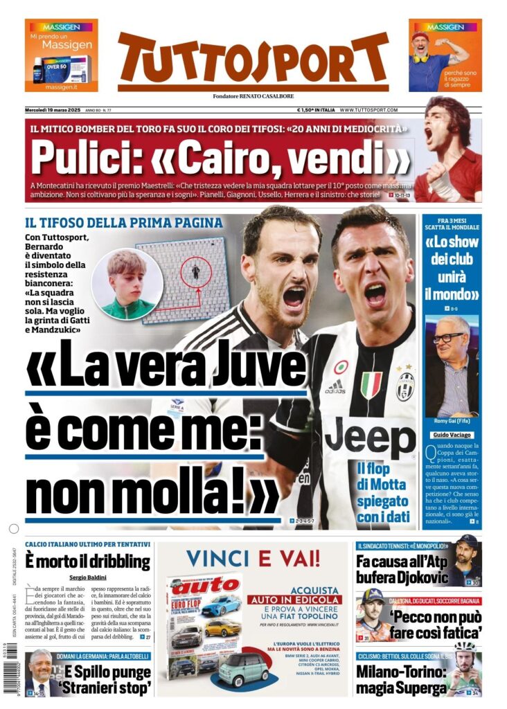 tuttosport 19 03 25