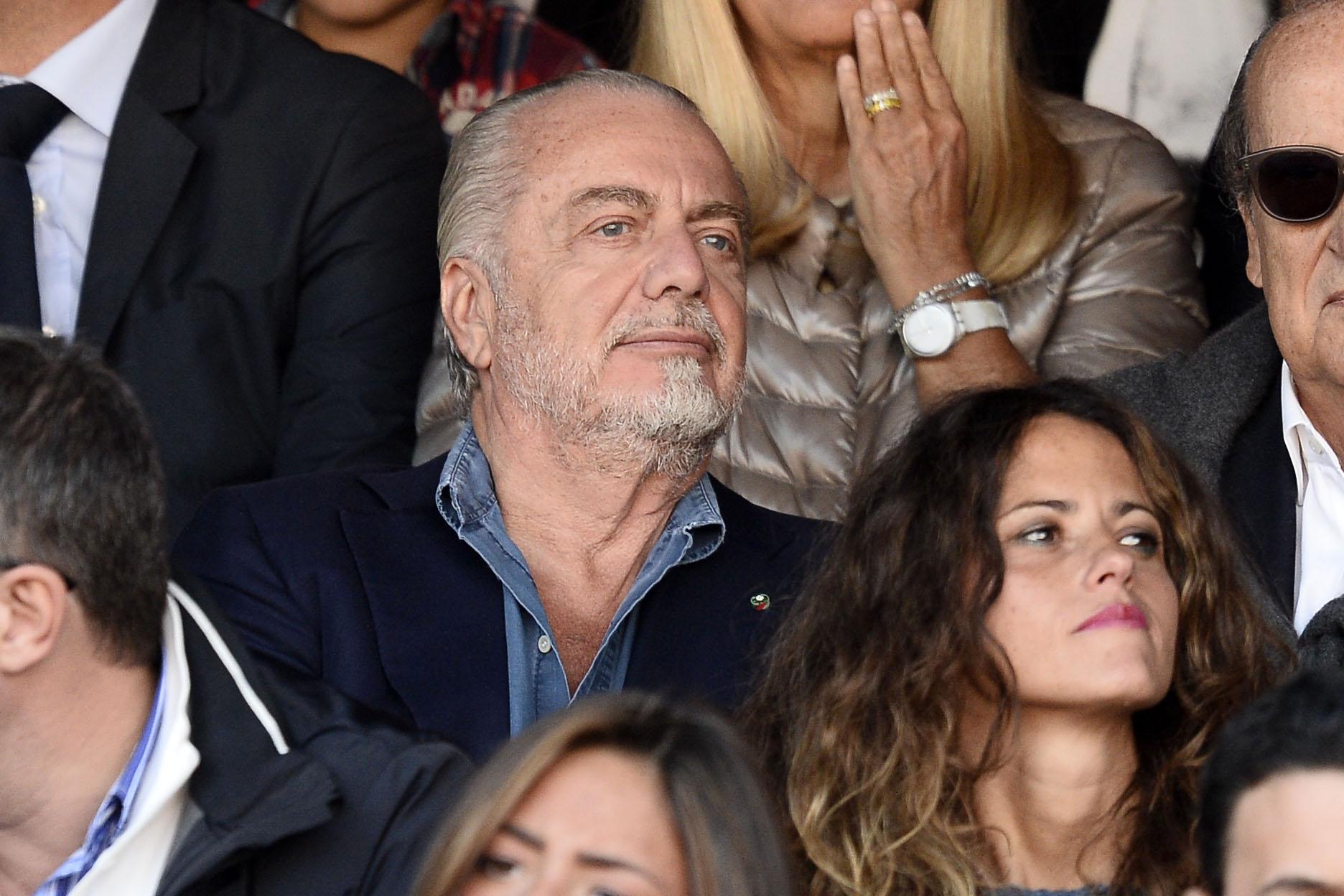 de laurentiis tribuna napoli novembre 2014 ifa