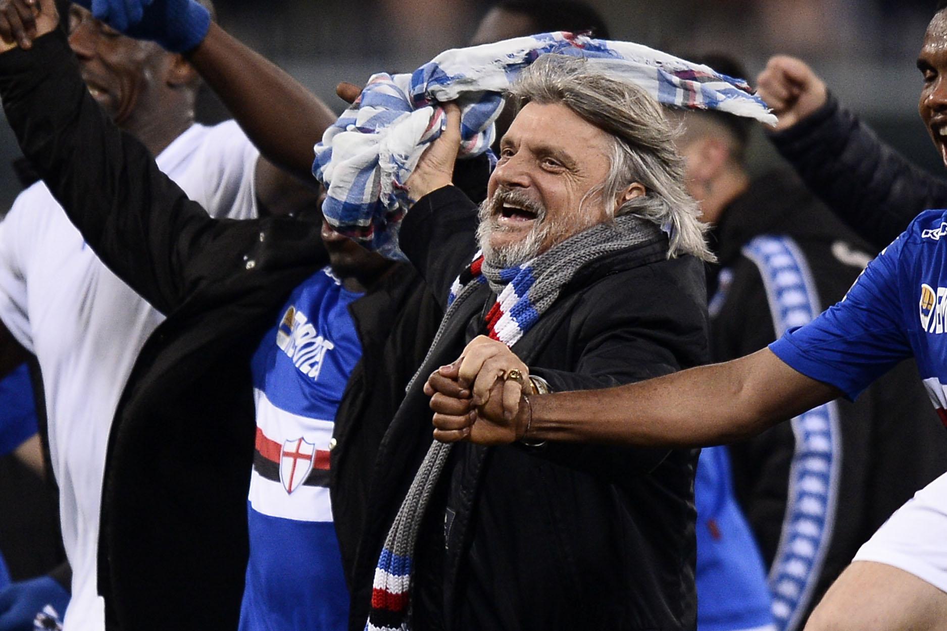 ferrero esulta sampdoria marzo 2015 ifa