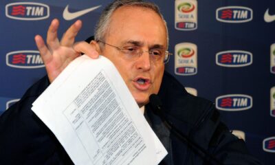 lotito foglio lazio lega febbraio 2014 ifa