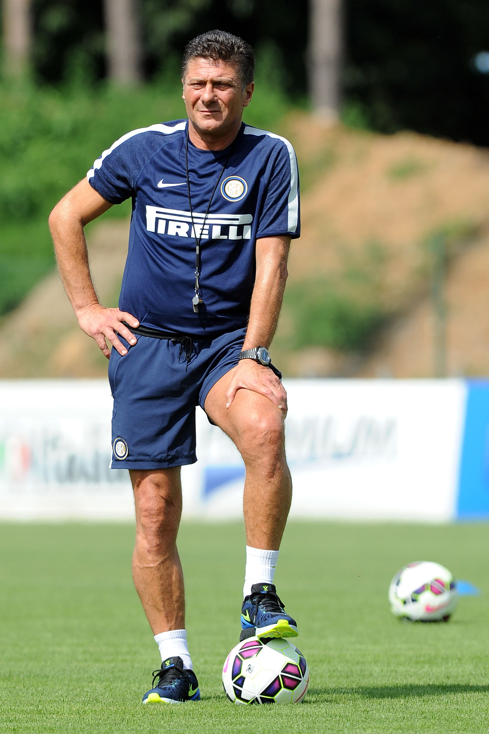 mazzarri allenamento inter luglio 2014