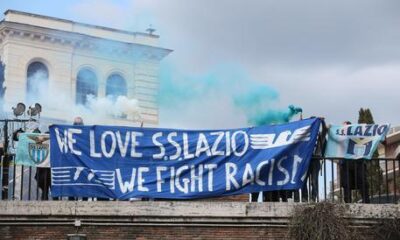 flash mob tifosi laziali