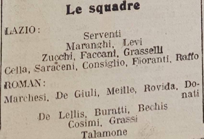 formazione derby1915