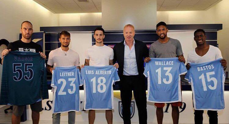 lazio presentazione nuovi acquisti sslazio