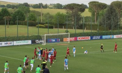 lazio roma primavera rissa