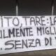 striscione vs lotito tare norcia 1